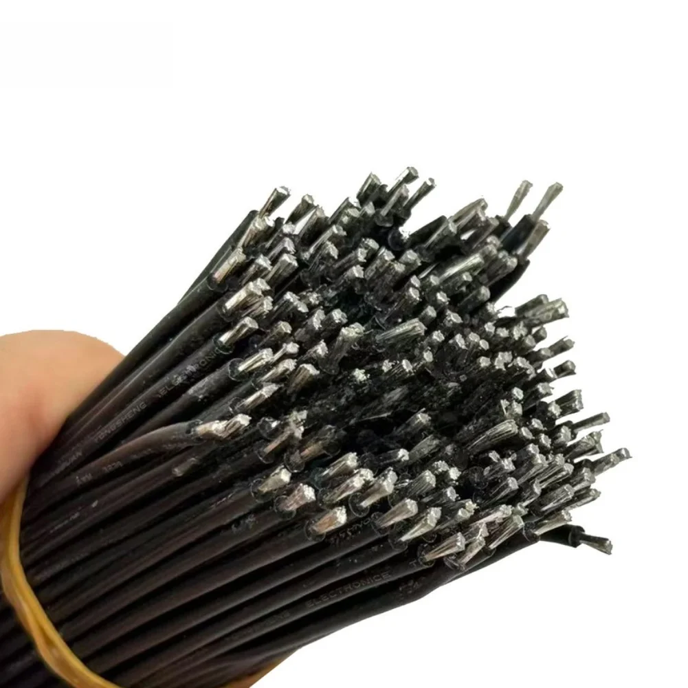 200pcs Electronic Breadboard Wire with Tinned Copper Conductors and 105mm Length for Precise Placement in Tight Spaces