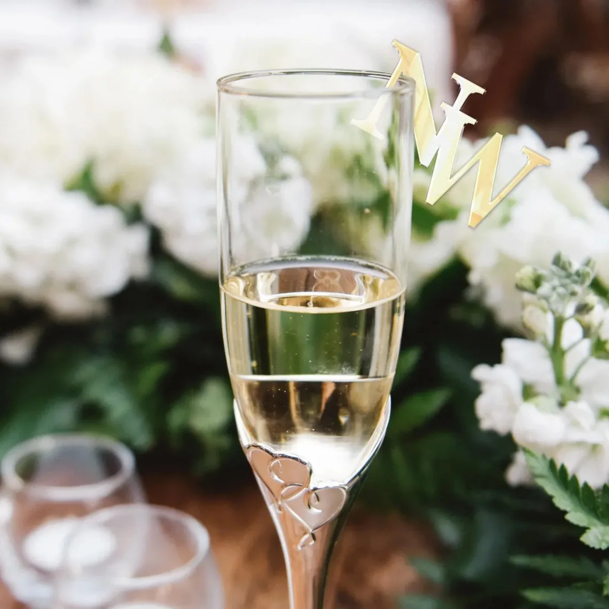 

20/50/100 шт. бирки для напитков на заказ: элегантные подвески для свадебных коктейлей