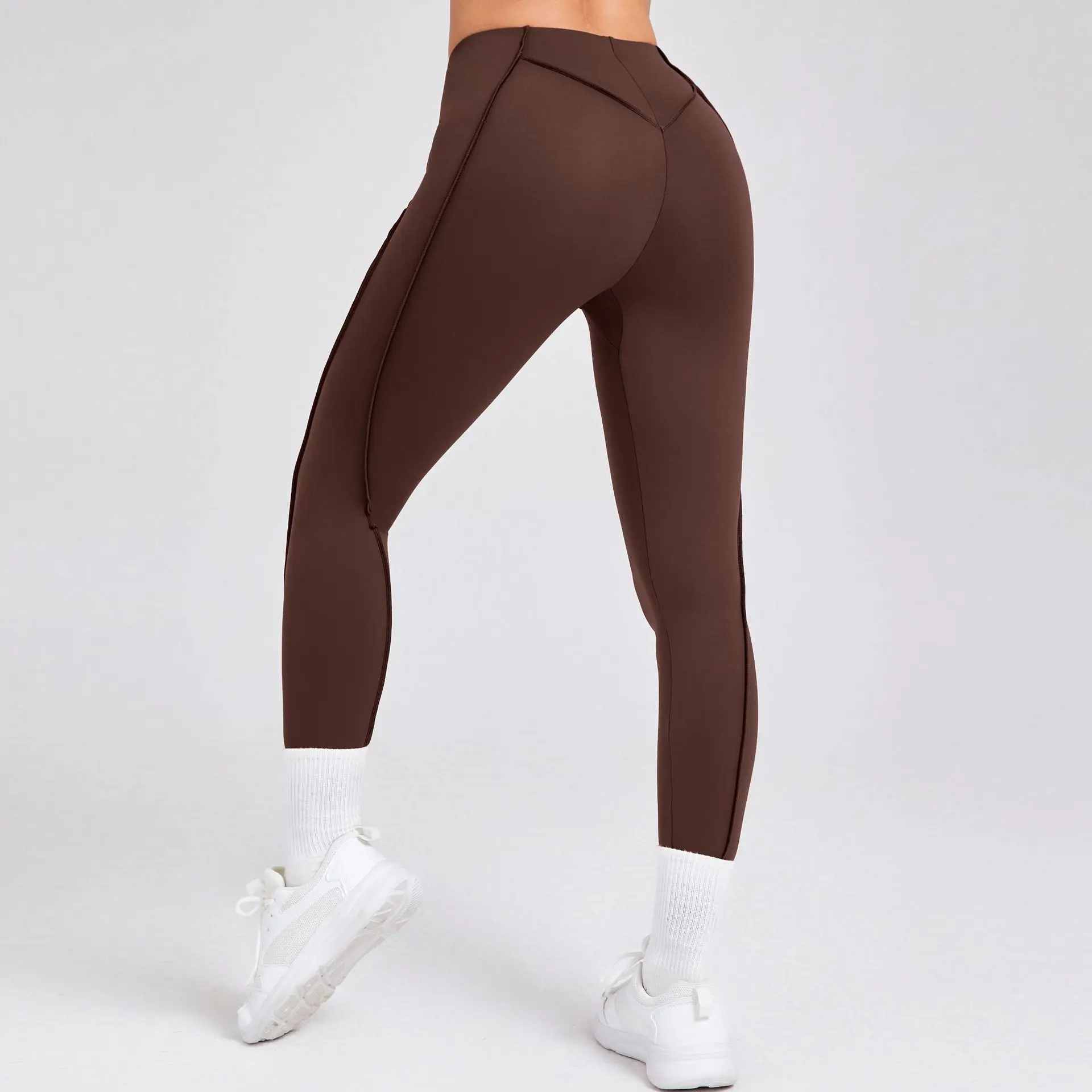 New Women Seamless Workout Leggings High Waist Push Up Leggings Ladies Sexy Gym Legging Fashion Patchowrk Sports Leggings