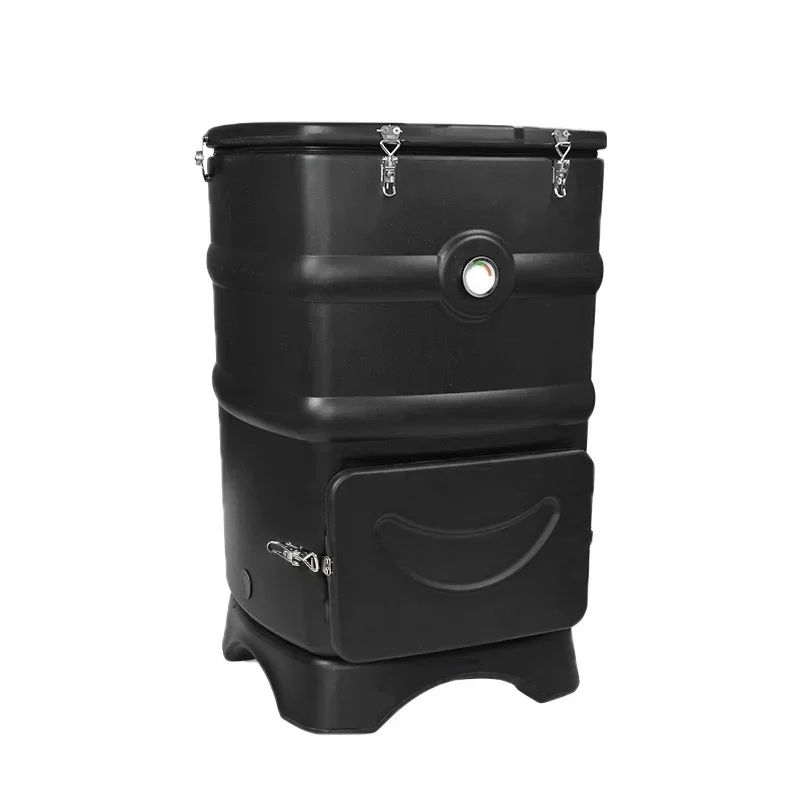 110L Thermal Insulation Kitchen Waste Fermentation Composting Box Home Gardening Courtyard Composting Bucket Outdoor Aerobic