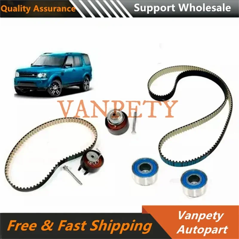

For Land Rover Sport Discovery34 Jaguar XF XJ 2.7 3.0 V6 Diesel Dayco Lr016655 Lr016656 Front and Rear Timing Pulley Kit C2D7052