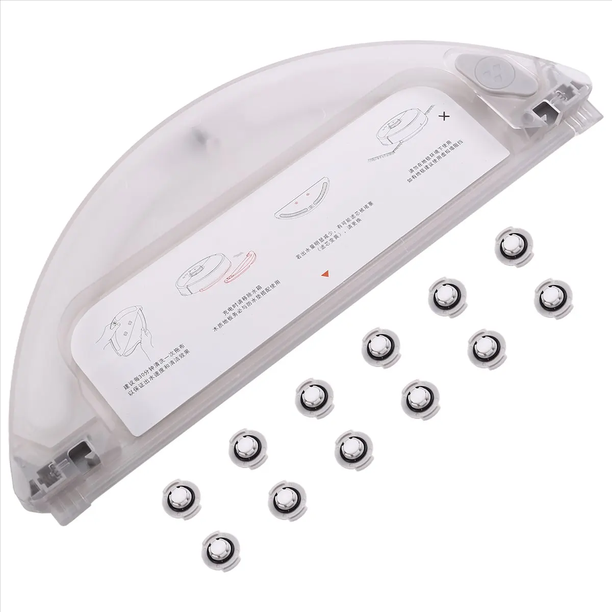 Accurate- For Roborock S6 MAXV S6 Pure S5 MAX S4 E4 E35 E2 Robot Vacuum Cleaner Water Tank Water Core Replacement Parts