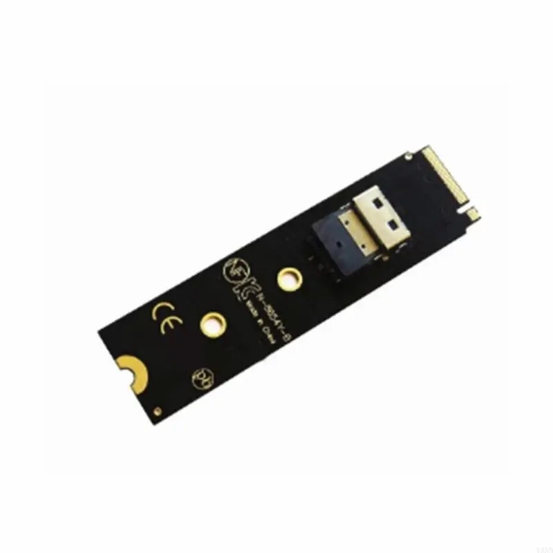 

M.2 NVME PCIE CARD CARD для SFF-8654 Интеграция Материнской платы порта M.2 NVME Адаптерная карта PCIE для настольного ПК Y3ND