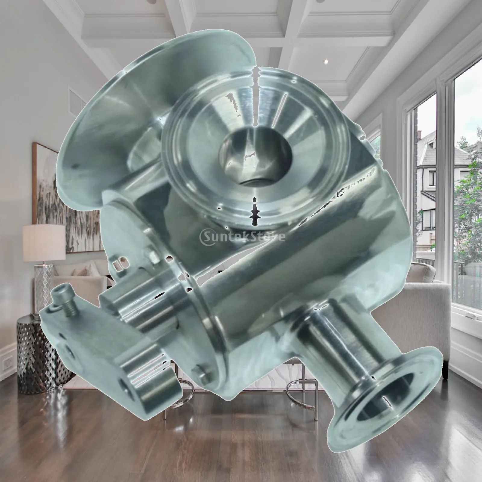 Manual Three Way Rotary Valve 304 Stainless Steel for Pneumatic Filling Equipment Beverage Metering Stream Diversion