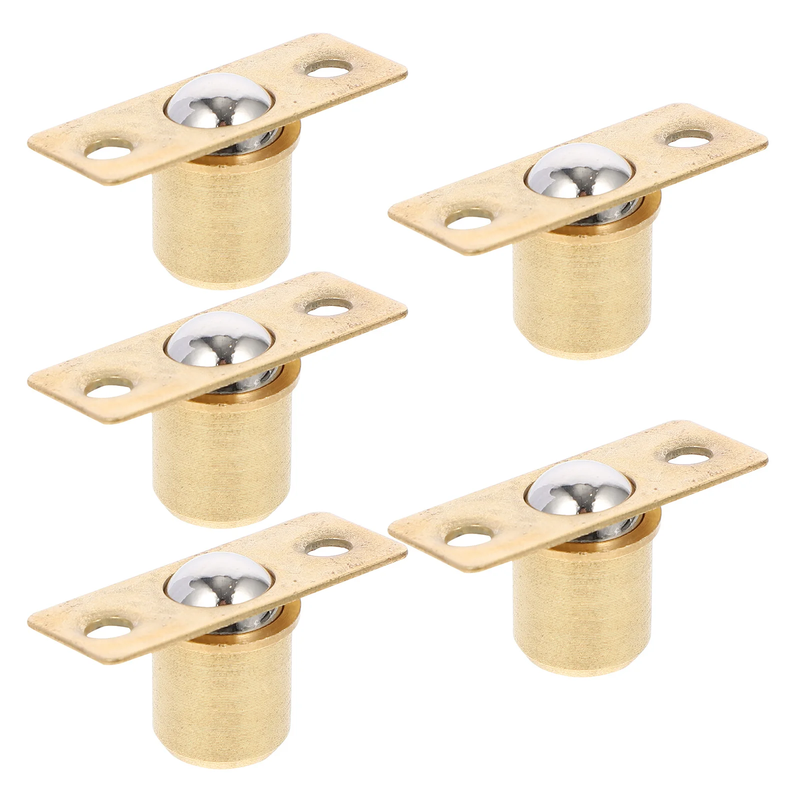

10Pcs Adjustable Cabinet Door Ball Catches Durable Copper Ball Roller Latches for Furniture Doors Drawers Cabinet Door Latch