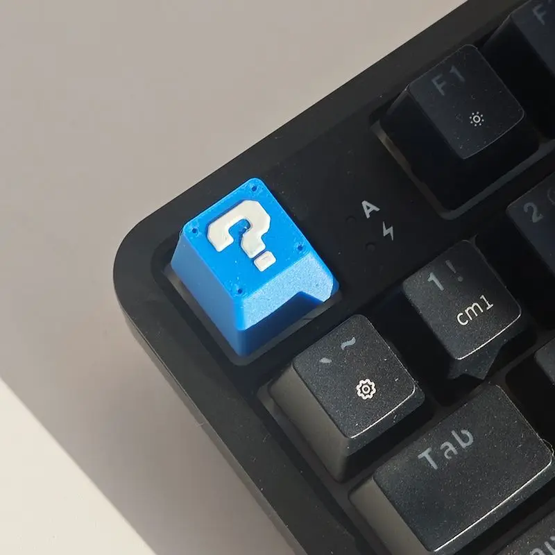 سوبر ماريو بروس علامة استفهام Keycap أنيمي PBT الكرز الشخصي لتقوم بها بنفسك أغطية المفاتيح لملحقات لوحة المفاتيح الميكانيكية ذات المحور المتقاطع هدية