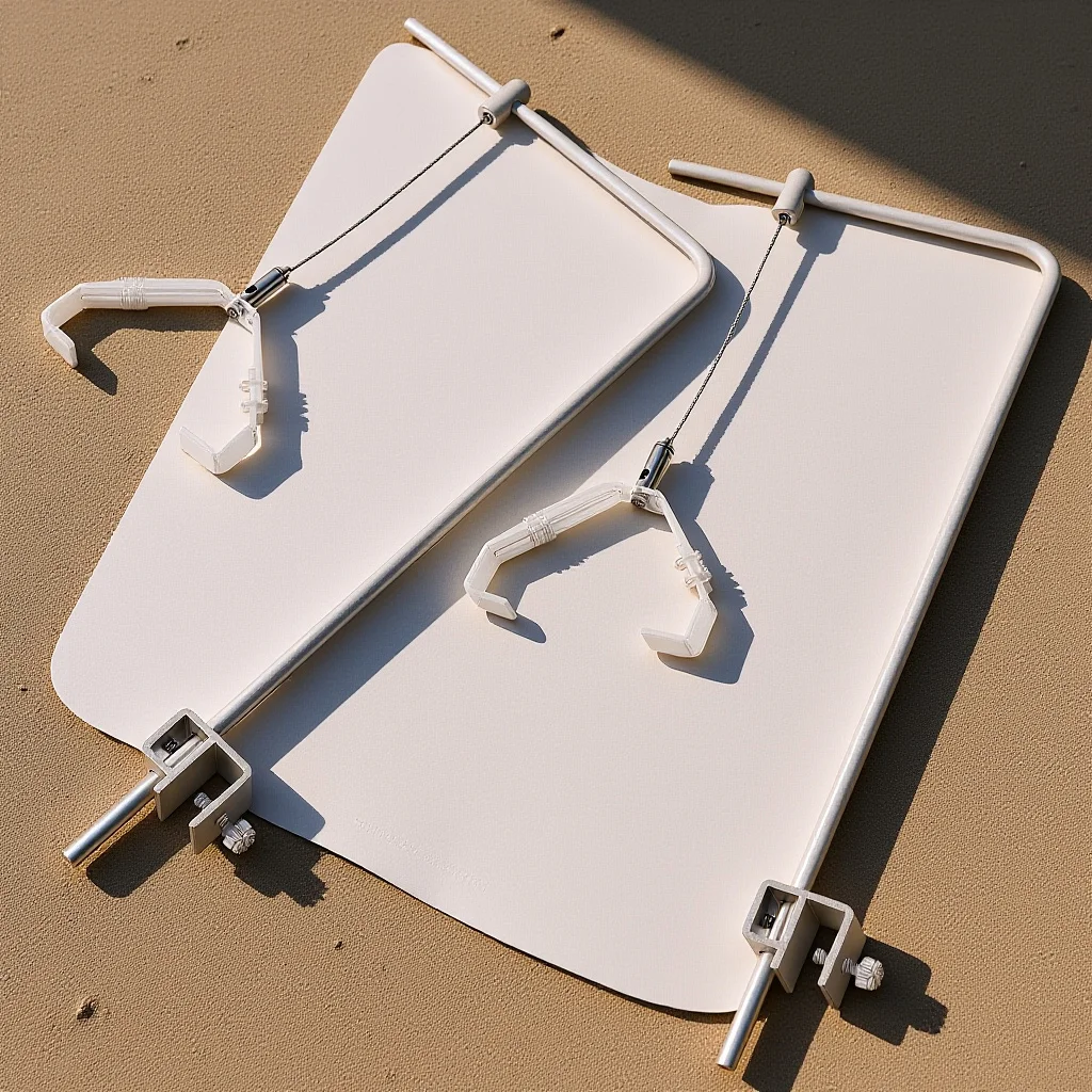 

2pcs Aquarium Light Bracket Holder Adjustable Aluminum Alloy Fish Tank Lighting Stand Mount Rack For Saltwater Freshwater