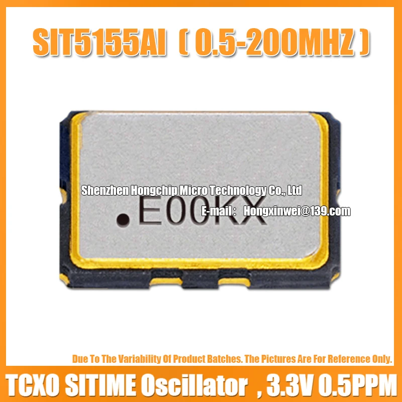 （2PCS） TCXO SIT5155AI-FK-33E0-20.000000T 20M 20.000MHZ 5032 10PIN LVCMOS 3.3V 0.5PPM Temperature Compensated Crystal Oscillator