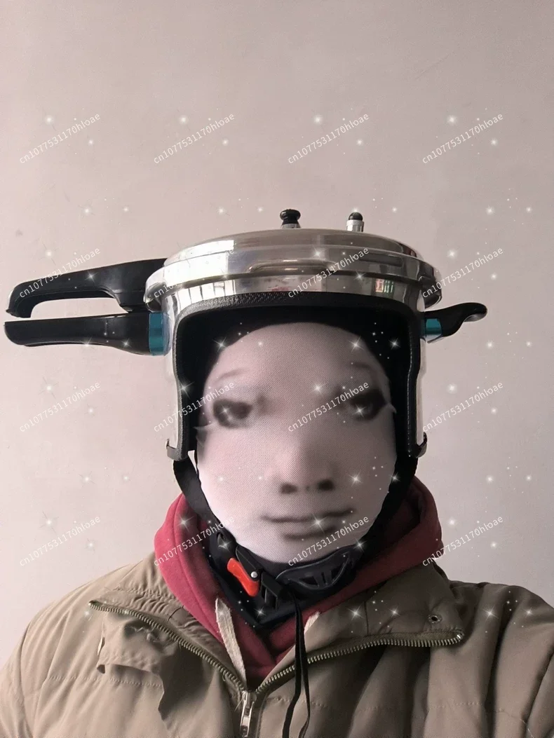 Pressure cooker shape, kettle shape, gas tank shape, various Internet celebrity helmets