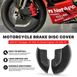 Motorcycle Accessories Universal Brake Disc cover For Ducati V2 V4 V4R 2018-2024 ABS Protection Carbon Wheel Kit Air Deflector