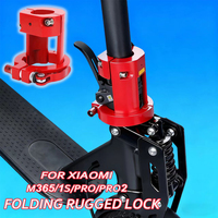 Durable Aluminum Alloy Folder Holder Folding Rugged Lock Fixing Parts Fixed Base Folding Clamp for Xiaomi M365/1S/PRO/PRO2