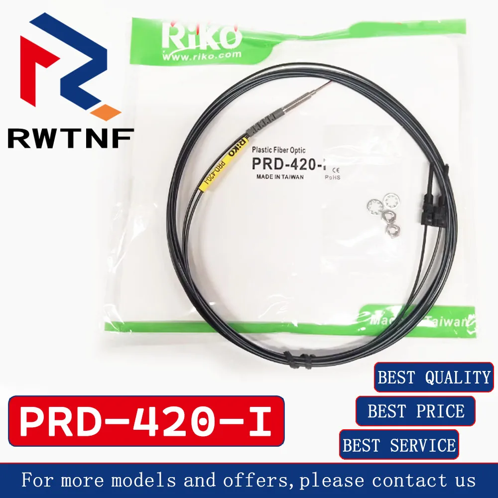العلامة التجارية الجديدة الأصلية PRD-420-I RIKO مستشعر مسبار خط الألياف الضوئية ثنائي الاتجاه ، مخزون المستودعات الأصلي 100%