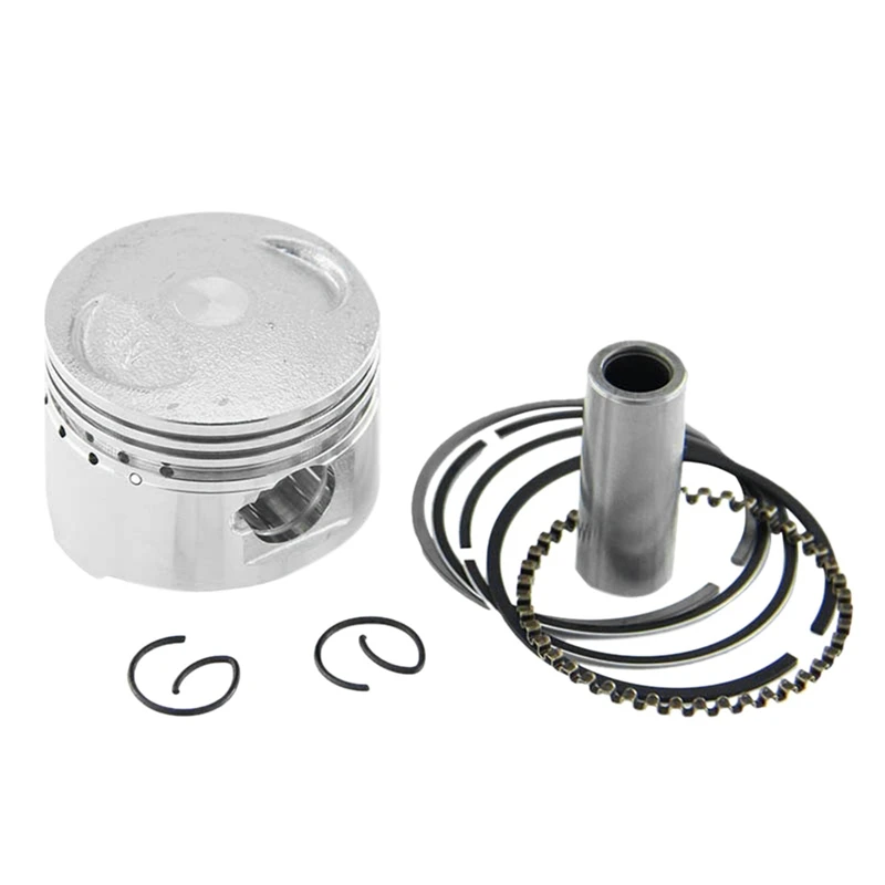 New44mm Motorcycle Piston Ring 13MM Pin Ring Kit Cylinder Piston Ring Gasket For GY6 4 Stroke 60Cc Scooter ATV