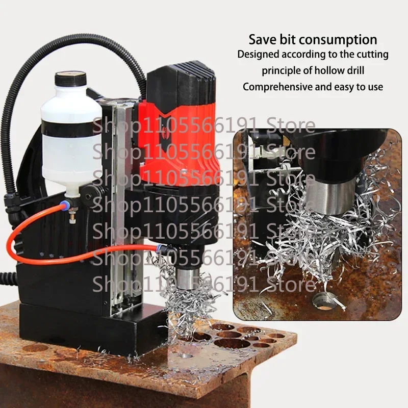 New Small JT-16RE Magnetic Drill Press Electric Bench Drilling Rig Machine For Engineering Steel Structure Stepless Speed Regula