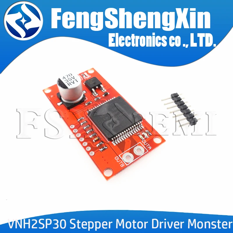 VNH2SP30 Moto Shield Full Bridge Stepper Motor Driver Module High Current 30A Drive Board For Arduino