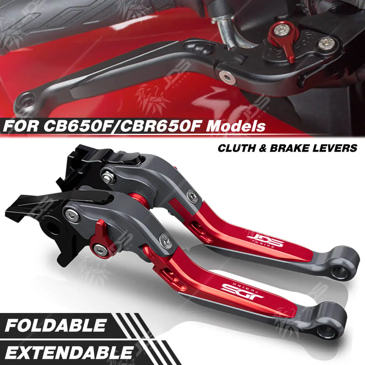 For Honda CB650F/CBR650F 2013-2018 Clutch Lever Brake Lever Set Foldable Adjustable Handle Levers Motorcycle Accessories Parts