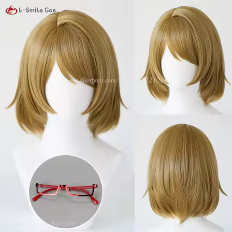 Anime Hanayo Koizumi Cosplay Wig Simulated Scalp Styled Short Wigs Heat Resistant Synthetic Hair Halloween + Wig Cap