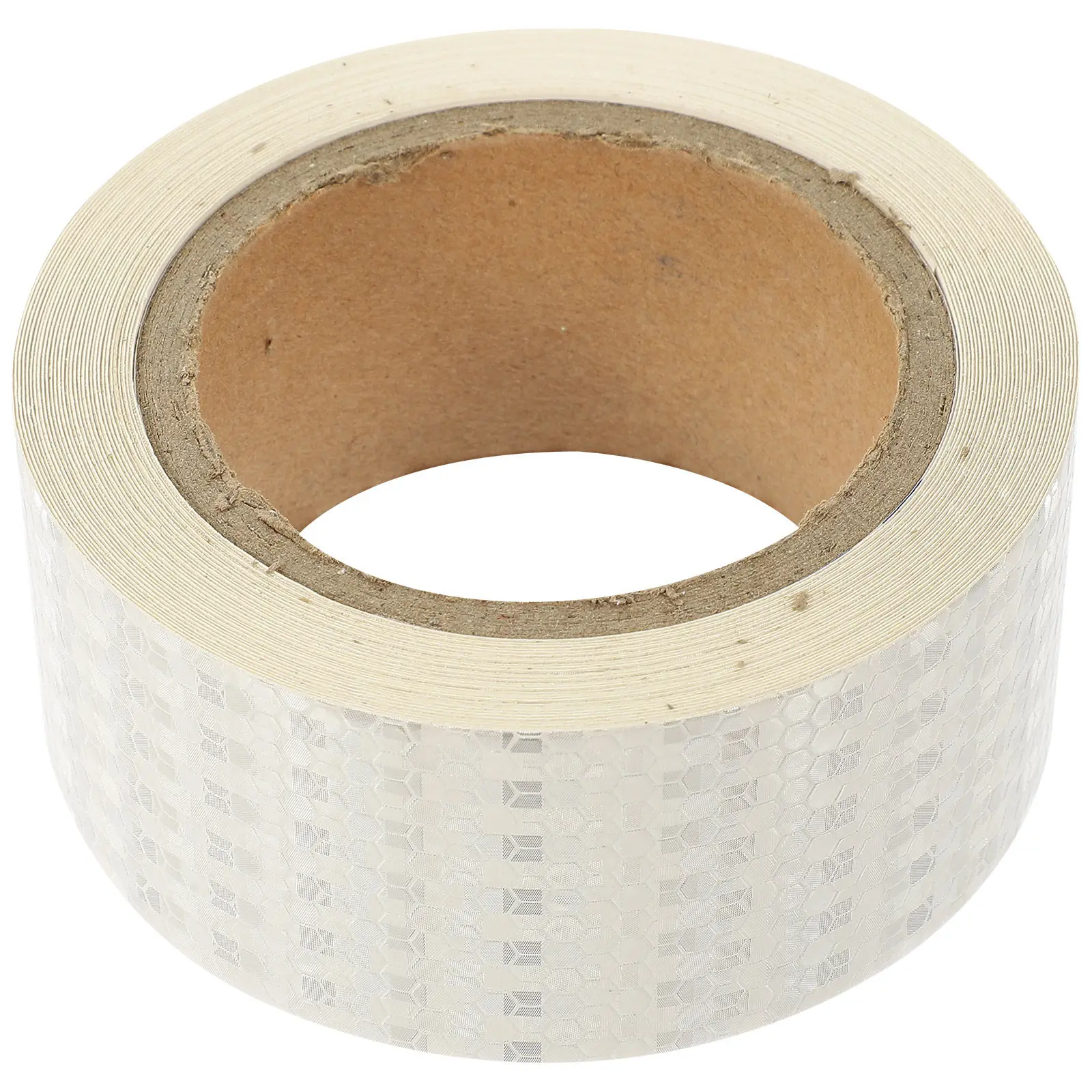 

Retro Reflective 1 Roll 2 Inch x 10 Yards White PVC High Strength Warning Anti collision Safety Warning Tape Strap