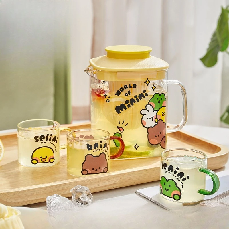 High-temperature Resistant Household Cold Water Cup Glass with A High-end Feel