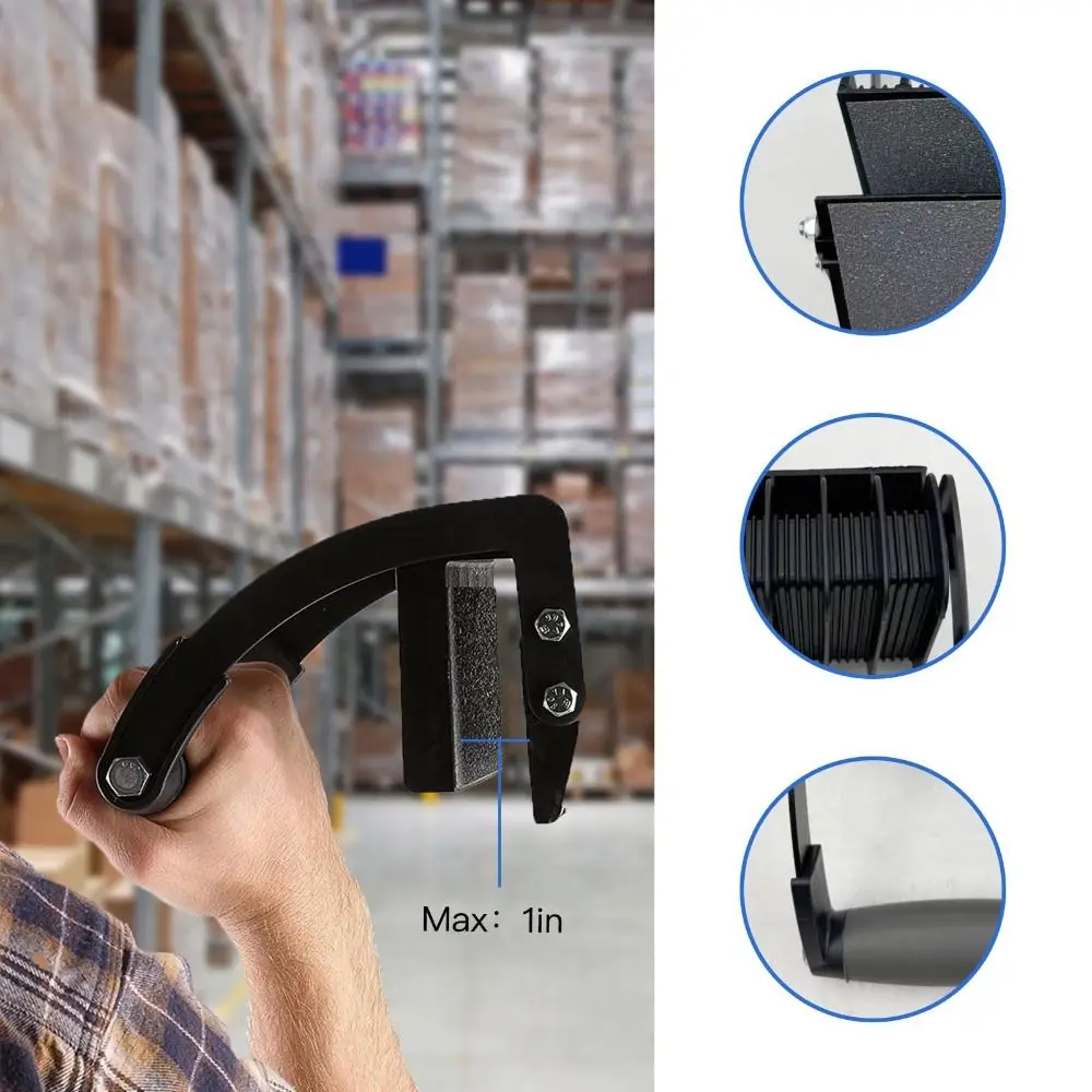 ポータブルキャリーウッドボード固定具省力設計金属素材パネルグリッパー金属ハンドル高強度シートボードクランプ