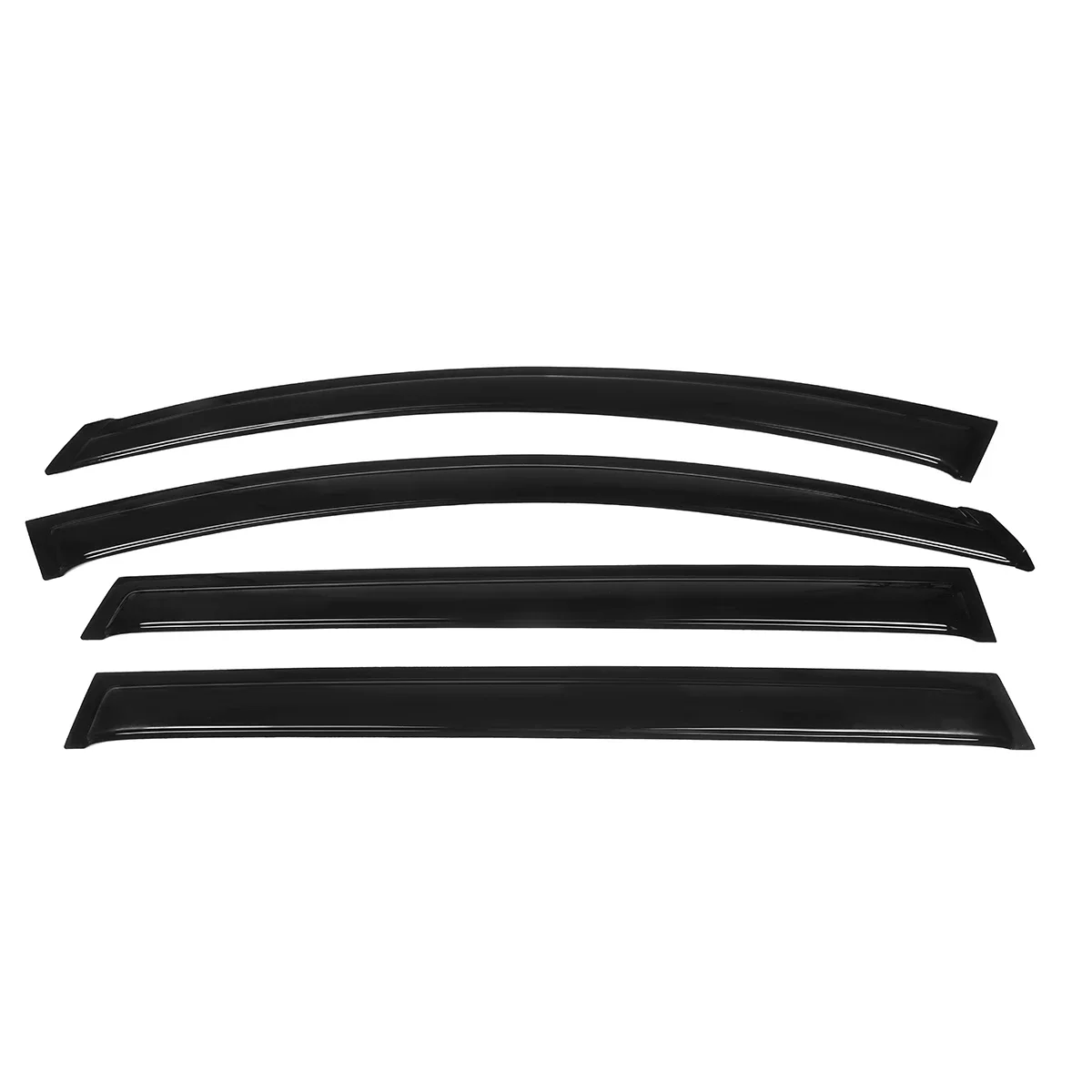 4PCS Car Side Window Wind Deflectors Tinted Sun Rain Guard Vent Door Visor Awnings Shelter Cover For Chery For Tiggo 7 Pro 2020+