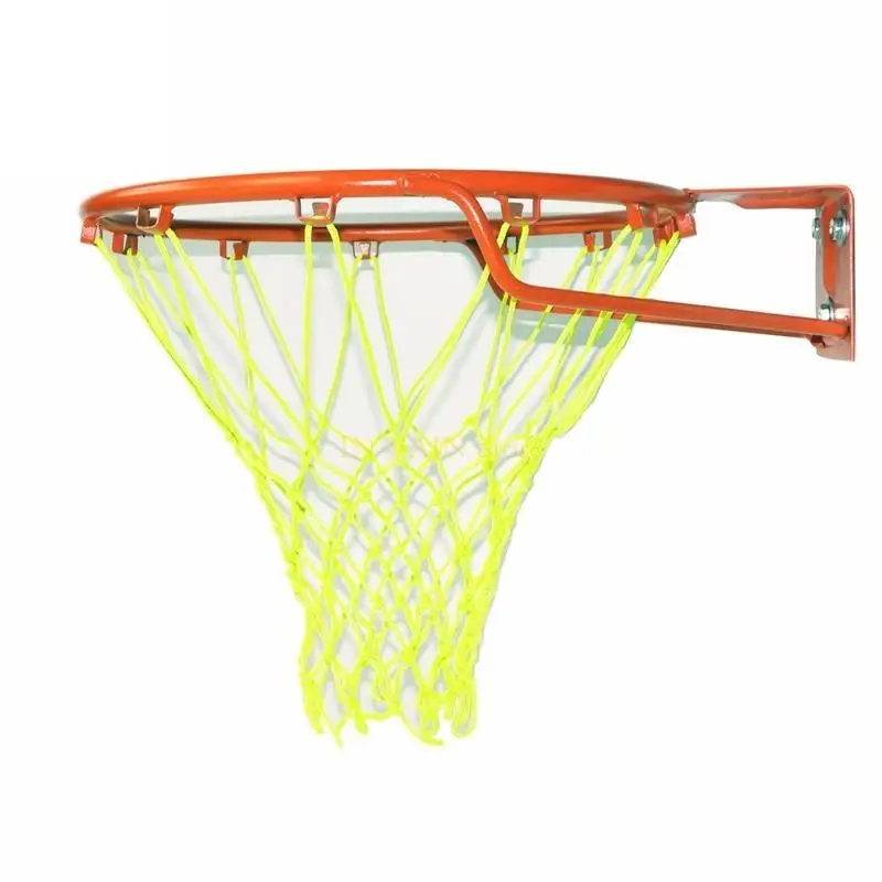 M5TC 12 Buckles Braided Nylon Glowing Light Luminous Basketball Net Sports Supplies