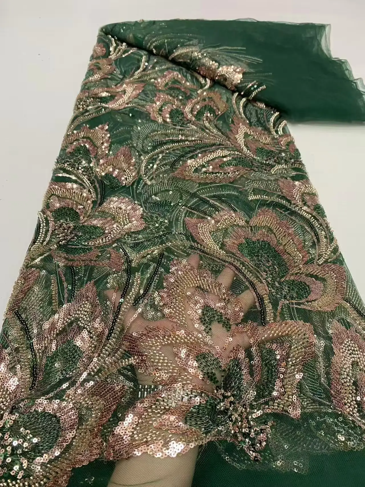 أفريقيا النيجيري مطرز الفرنسية شبكة الدانتيل مع الترتر جودة عالية 2025 التطريز الدانتيل الترتر الدانتيل لفساتين الزفاف النساء