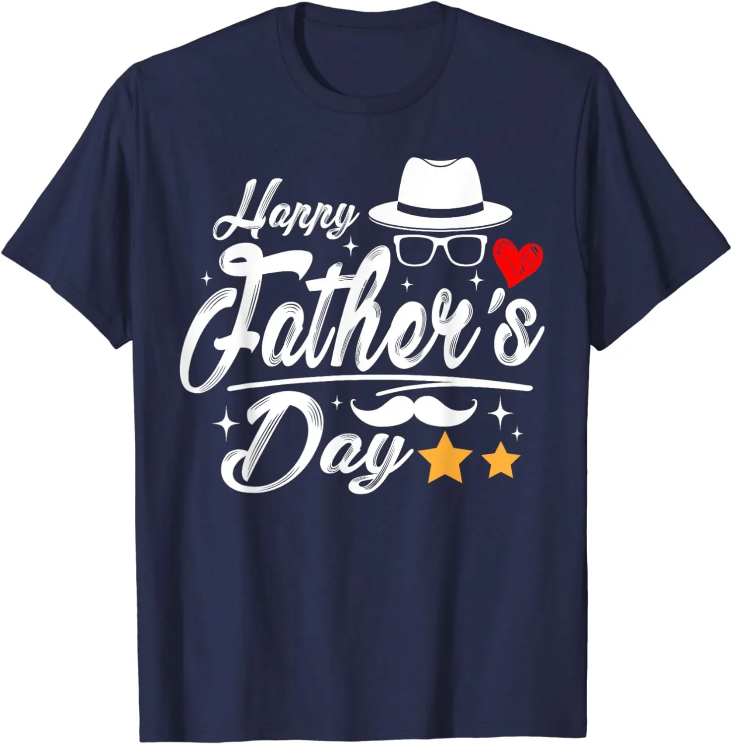 

Happy Fathers Day 2024 For Dad Papa Grandpa Love Unisex Cotton T-Shirt