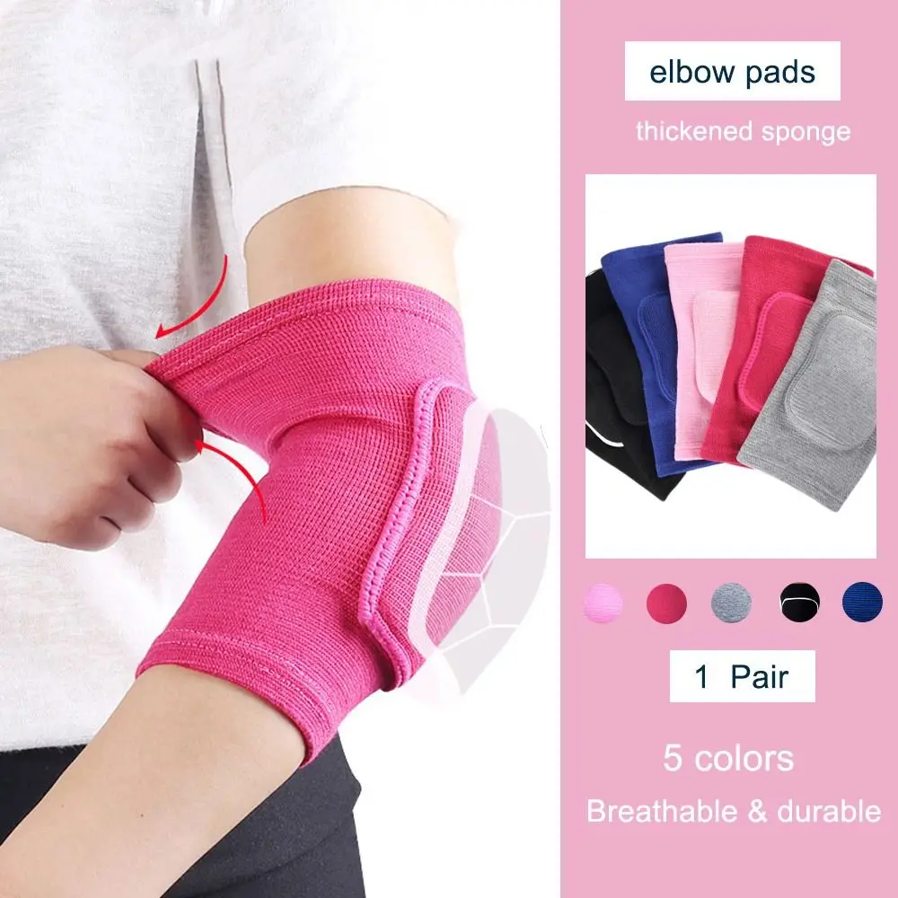 Sports Safety OK Cloth Elbow Protectors Black Breathable Elbow Support Adjustable Elbow Protection Basketball Volleyball