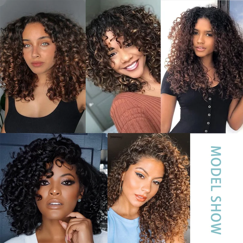 18-дюймовые предварительно заплетенные крючком волосы для женщин - Gogo Curl/пляжные завитки/океанские/воды/глубокие волны вязаные крючком волосы 8 упаковок, синтетические волосы