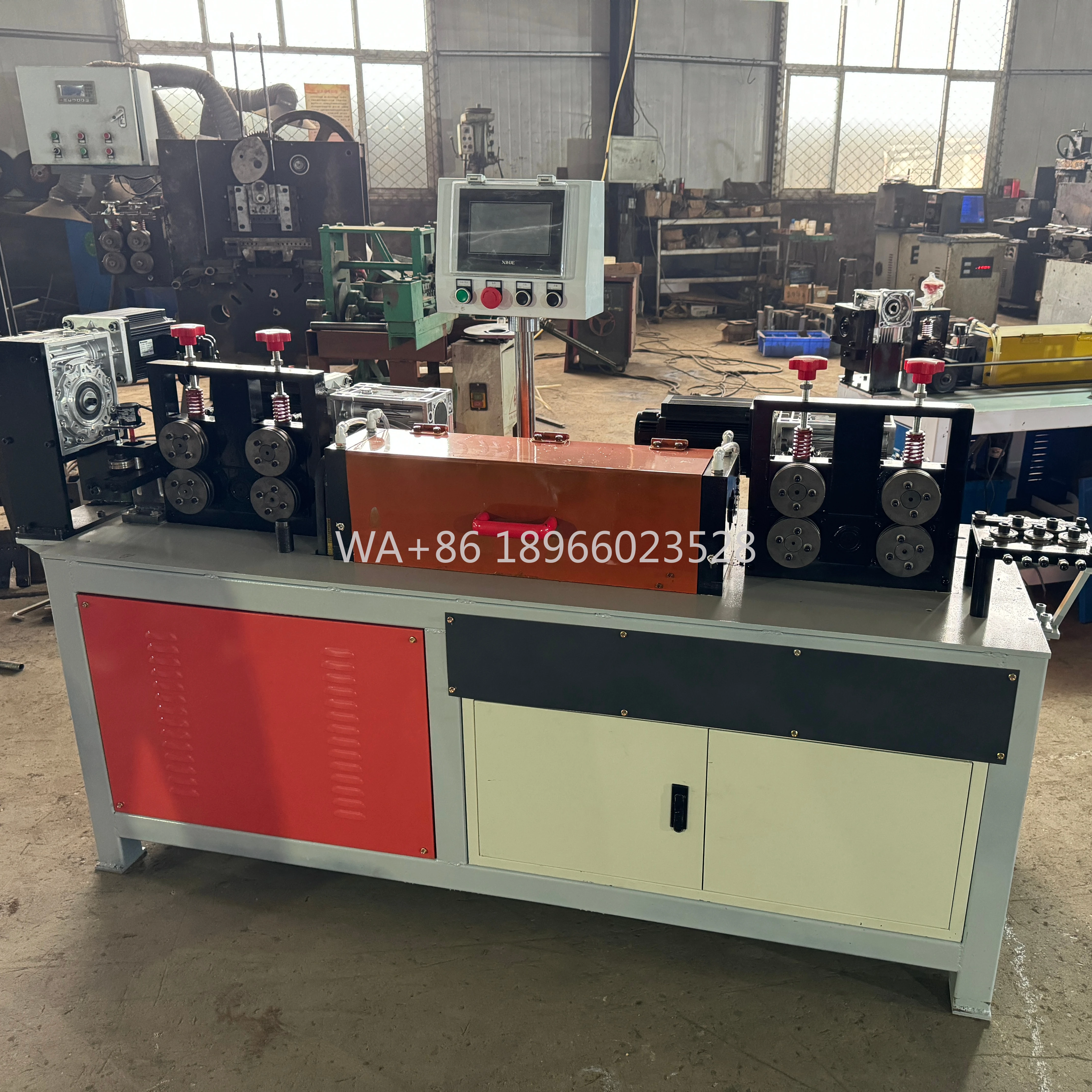 

Metal Straightening Machinery Rebar Steel Wire Straightening and Cutting Machine