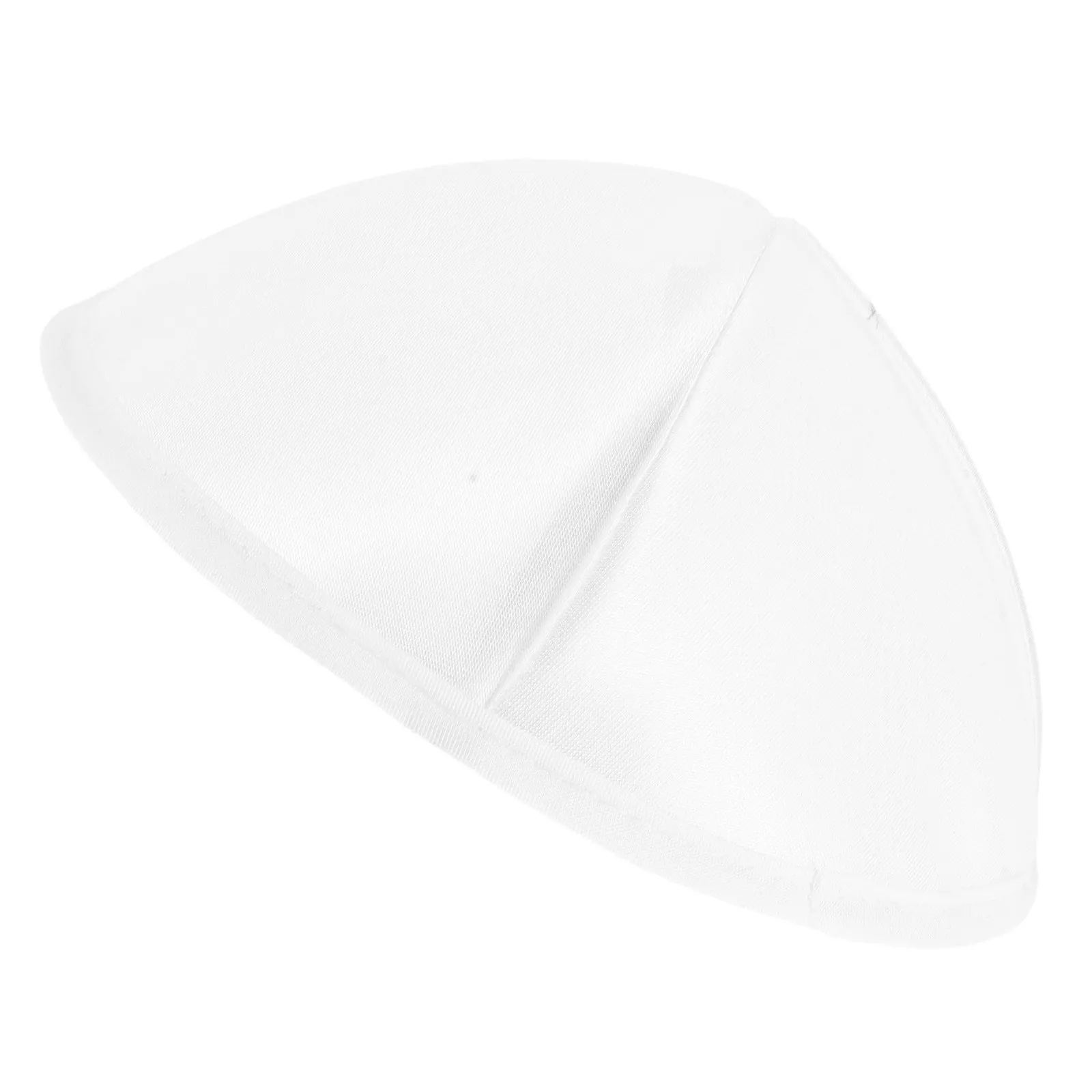 Men's Black Polyester Kippot Kippah Yarmulke Hat Traditional Jewish Skullcap Lightweight Breathable Round Top Worship Festival