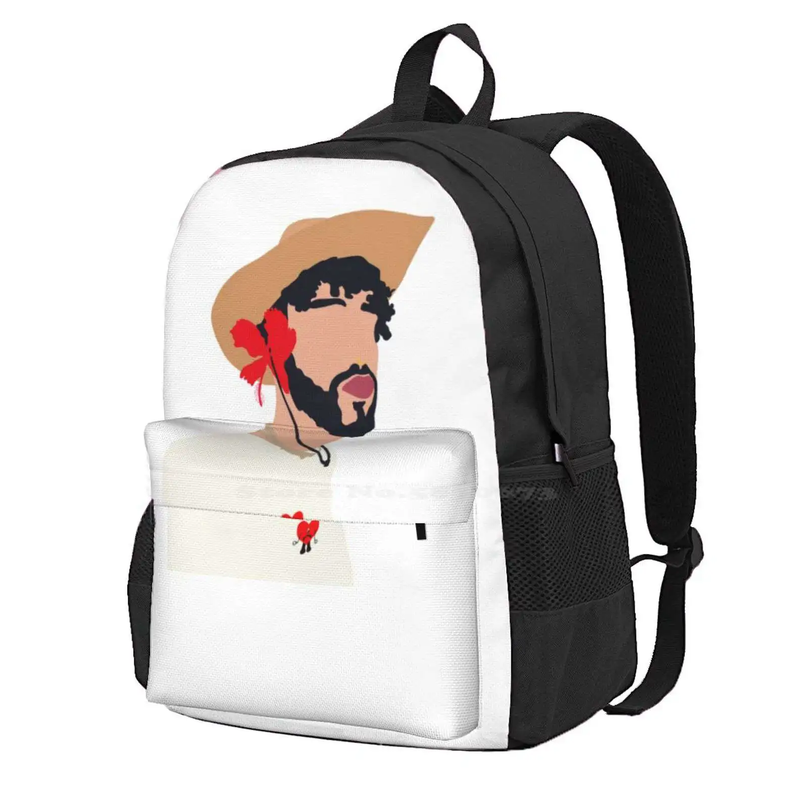 

Bad Bunny Hawaii Hot Sale Schoolbag Backpack Fashion Bags Bad Bunny Hawaii Artist Un Verano Sin Ti Music Albums