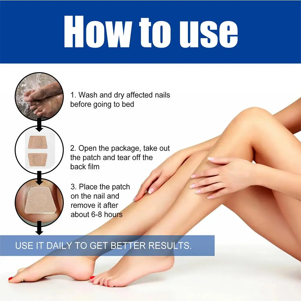 Pegatinas compactas para reparación de uñas, pegatina para corrección de uñas encarnadas, cuidado de los pies, 60 unids/caja, nuevo parche Universal para reparación de fosas de uñas