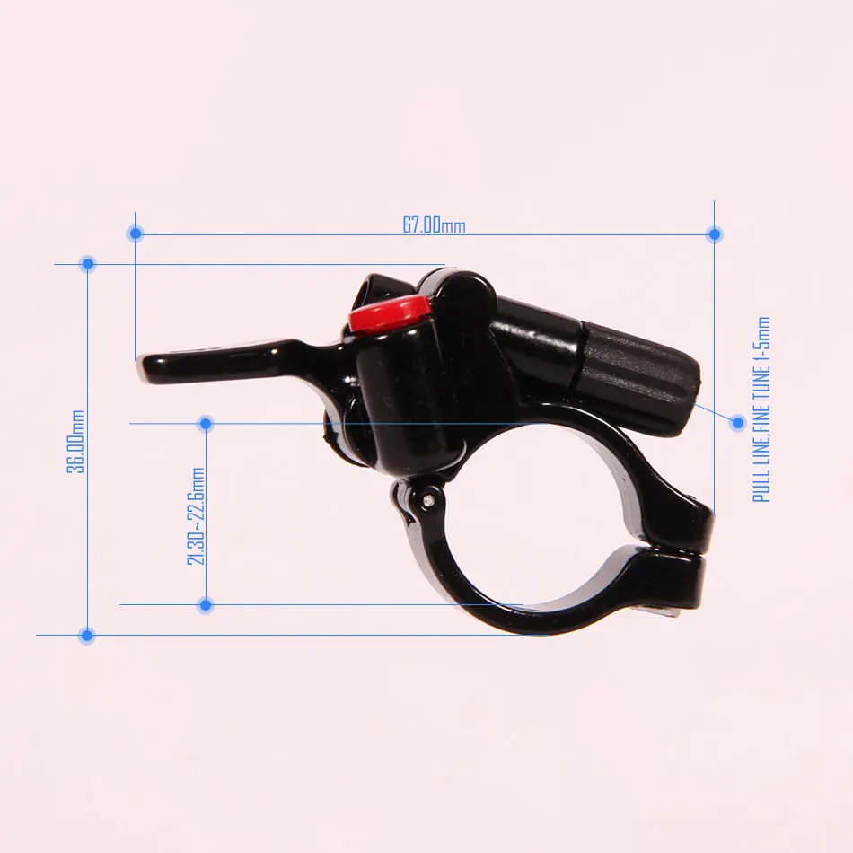 Palanca de interruptor de cable de bloqueo Rockshox Suntour para bicicleta de montaña Fox SR ST Mtb XCR XCM EPIXON EPICON, accesorios de horquilla