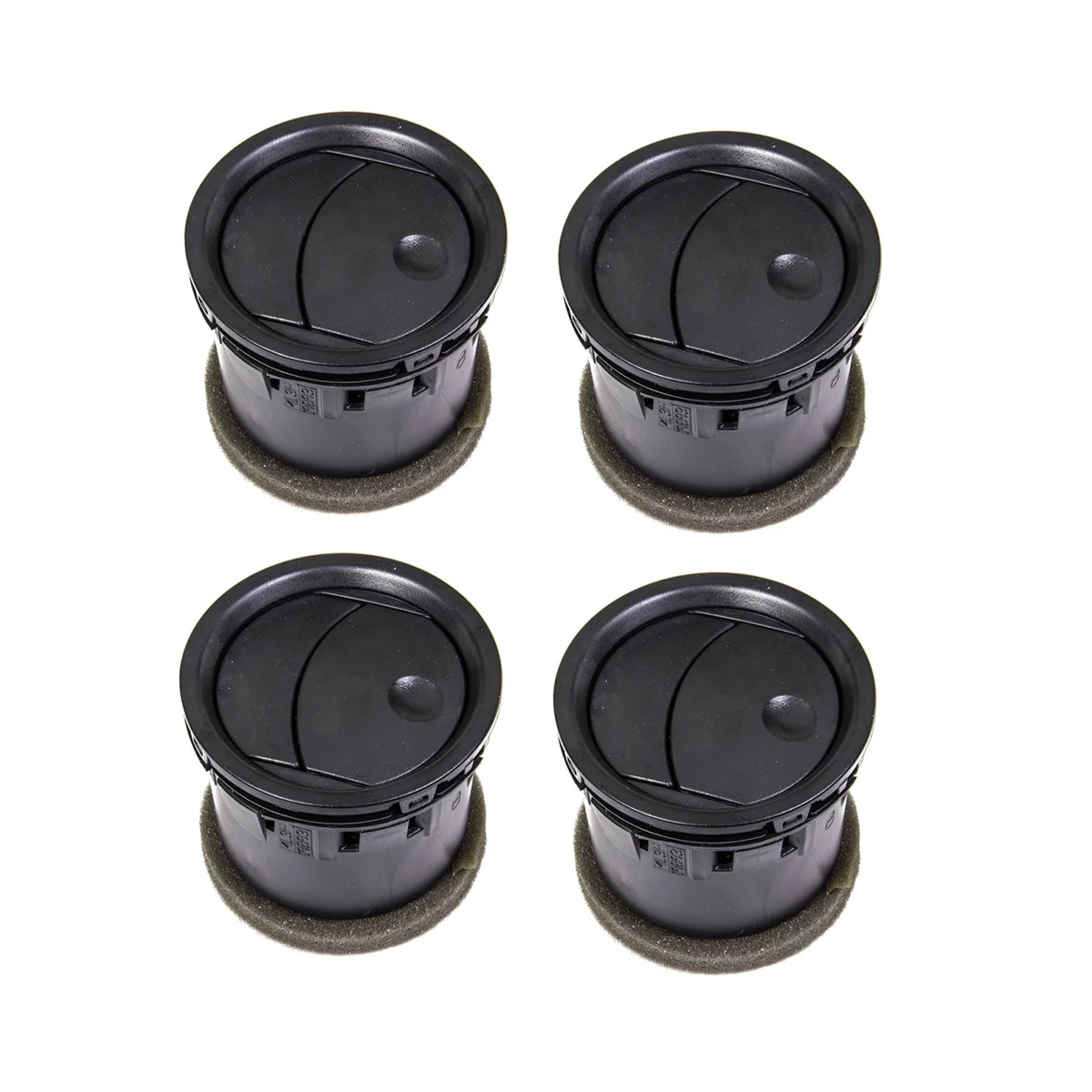 4 PCS Car Dash Board Air Vent for FORD F-150 2004-2008 Air Conditioner Outlet