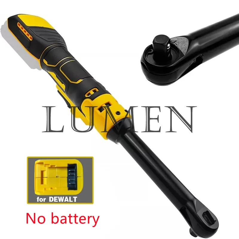 Cordless Ratchet Wrench Upgraded Extended Head Removal Screw Nut 220N.m 3/8