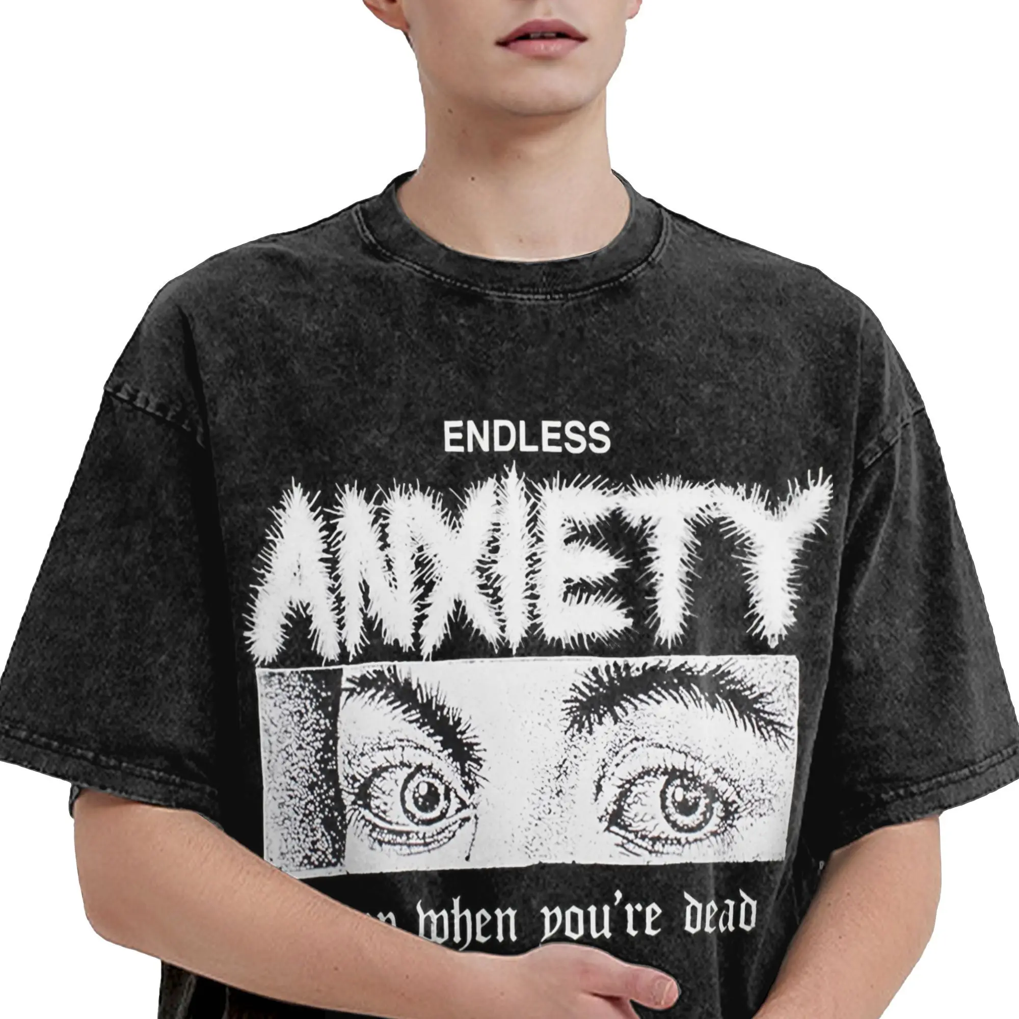 Camiseta para hombre y mujer, camisetas lavadas con música Punk de Viagra Boys Band, camiseta de verano a la moda, camisetas de algodón personalizadas Vintage para cumpleaños