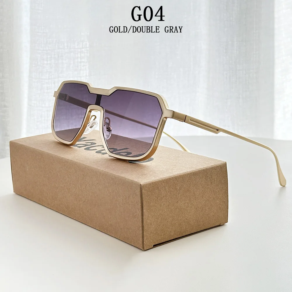 Steampunk Sonnenbrille Männer Ein Stück Vintage Sonnenbrille Frauen Neue Luxus Mode Gläser Gafas De Sol Hombre Zonnebril Dropshipping – Detail 4