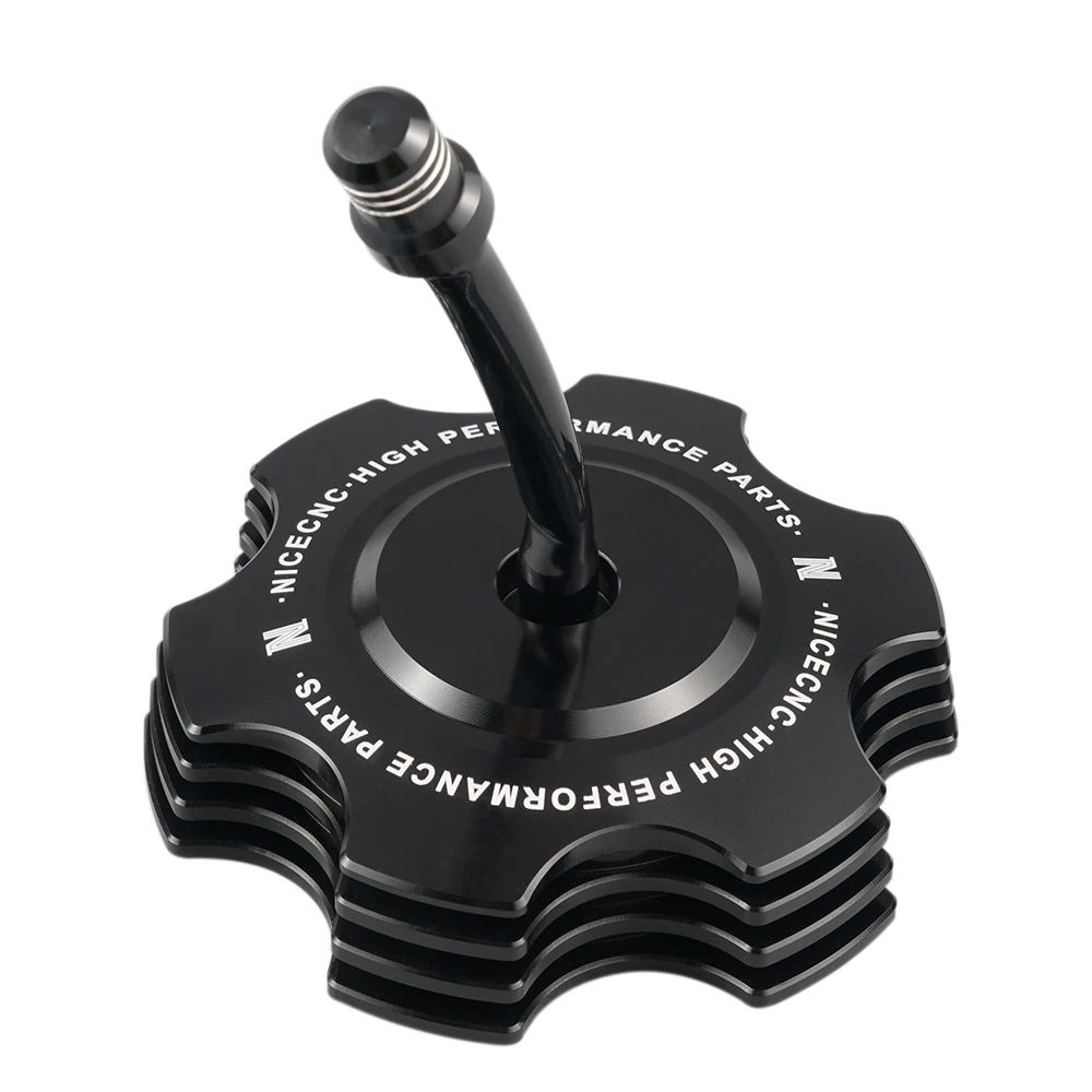 NICECNC Für Yamaha YFZ450R YFZ 450 2009-2023 Öl- und Benzintankdeckel Kraftstoffabdeckung zur Leckagevermeidung Aluminium ATV-Zubehör – Detail 19