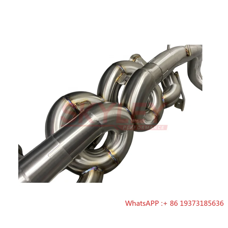 Hochleistungs-Racing-Catback-Auspuff für Audi R8 V10 Gen 2, Sport-Auspuffanlage True F1