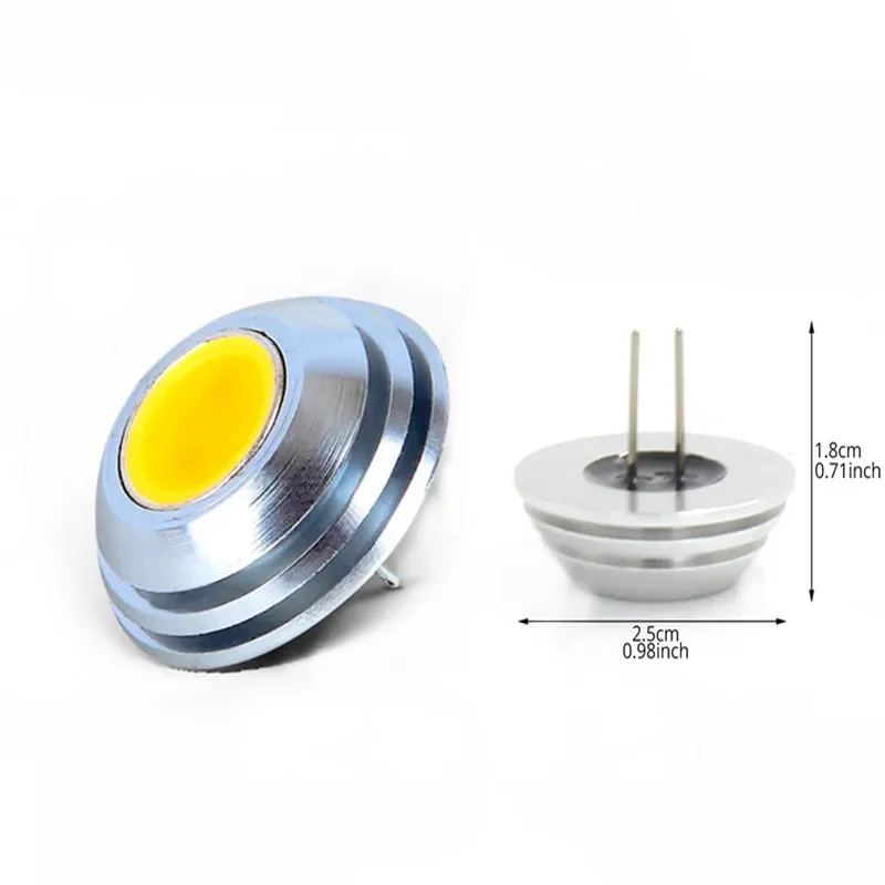 10PCS DC12V COB High Power G4 LED cob bulb led lamp downlight Super Brigth UFO umbrella Shaped LED  Light Mini Corn Bulb