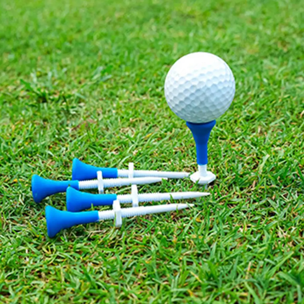 Golf Tee Adjustable Height Golf Tee Set with Sharp Tip Ball Holder Spike Ideal Training Aid for Indoor/outdoor