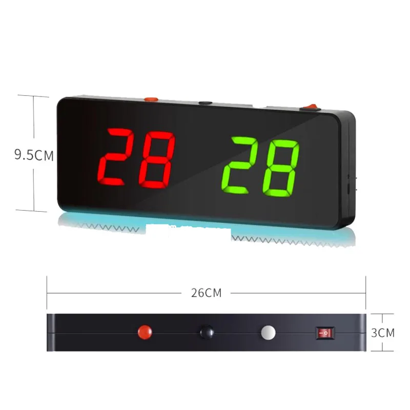 Multifunctional electronic scorer portable