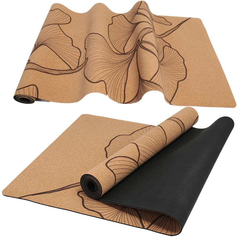 

Eco Friendly and Fitness Exercise Yoga Mat Cork for Yoga, Pilates and Floor Exercises