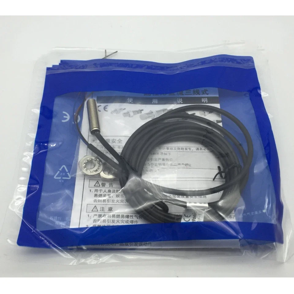 PR08-1.5DN Sensor, Inductive Prox, 1.5mm Sensing, M8 Round, Shielded, NPN NO, 3 Wire, 10-30 VDC
