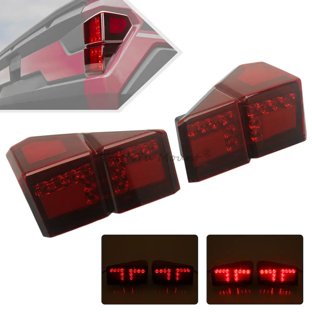

12V LED Rear Tail Left & Right Light Fit for RANGER CREW XP 1000 Waterfowl Edition 2025, 2021-2022 car accessories