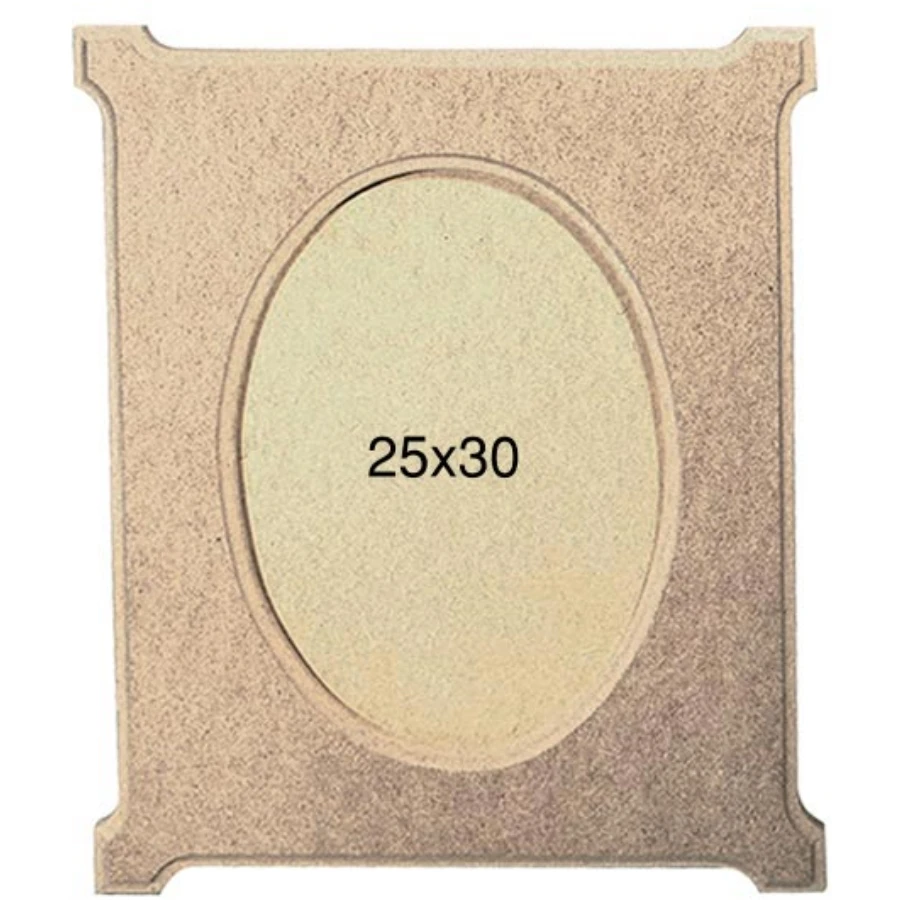 ÇER121 Big Picture Frame, Can Be Painted Mdf Frame