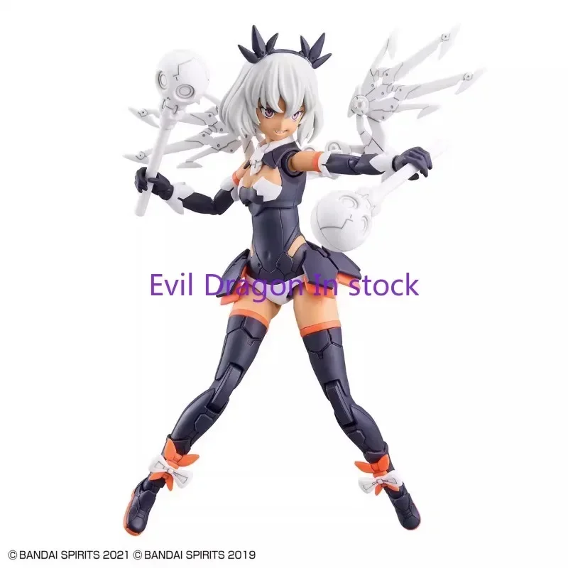 Bandai original 30ms modelo kit anime figura SIS-M00 ilshana cor c figuras de ação brinquedos ornamentos colecionáveis presentes para crianças