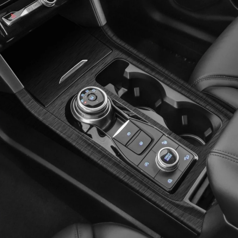 ملصق سيارة داخلي للسيارة Ford Explorer U625 2020-2025 لوحة نافذة للرفع ملصق لواصق صندوق التروس ملحقات فيلم واقية للوحة القيادة #3